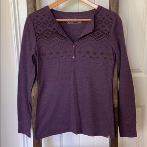 Eddie Bauer Long-Sleeved Thermal Tee, Sz S, Excel.